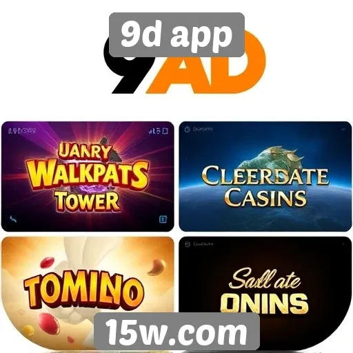 Comparativo de jogos disponíveis no 9d app